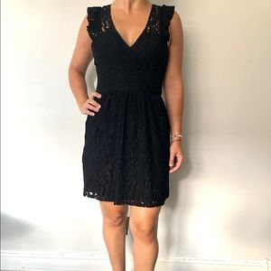 Black Lace Cocktail Dress